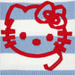 Maglia Bambina Hello Kitty a righe