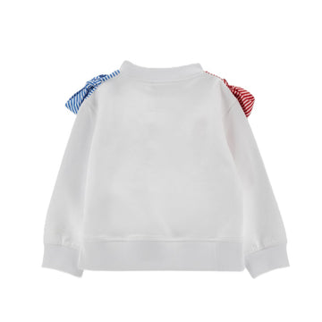 Felpa Bambina Hello Kitty con fiocchi