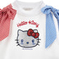 Felpa Bambina Hello Kitty con fiocchi
