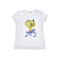 T-shirt Bimba ice cream con strass