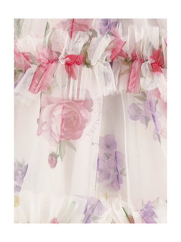Abito Bambina tulle floreale