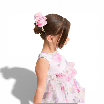 Abito Bambina tulle floreale