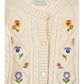 Cardigan Bimba con Losanghe ricamate