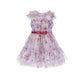 Abito Bimba in tulle Pois e fiori