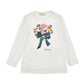 T-shirt in jersey stampa mazzolino fiori