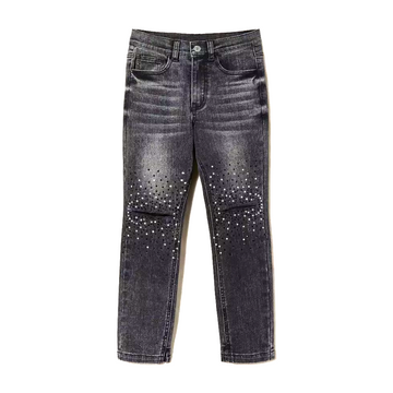 Jeans skinny con strass Twinset