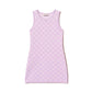 Abito bimba corto in maglia con Oval T jacquard