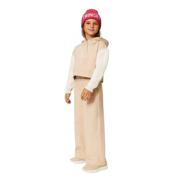 Pantaloni ampi in felpa