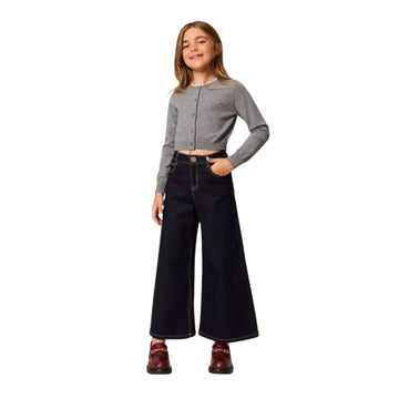 Jeans wide leg rinse cinque tasch