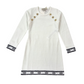 Abito Bambina Oval T con bottoni