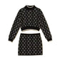 Maglia e gonna jacquard con Oval T