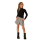Maglia lupetto a costine con Oval T girl