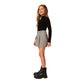 Maglia lupetto a costine con Oval T girl
