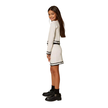 Minigonna in maglia con Oval T