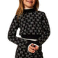 Maglia e gonna jacquard con Oval T