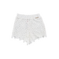 Shorts Baby in pizzo macramè