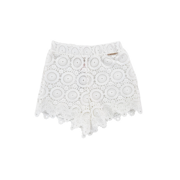 Shorts Baby in pizzo macramè
