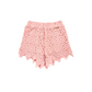 Shorts Baby in pizzo macramè