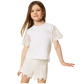 T-shirt Baby con maniche in pizzo