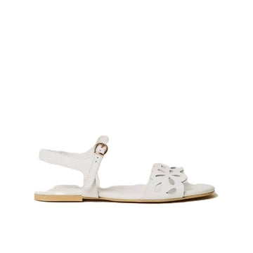 Sandali Girl in pelle con motivo a fiori