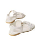 Sandali Girl in pelle con motivo a fiori