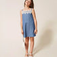 Sandali Girl in pelle con motivo a fiori
