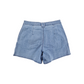 Shorts Bambina Jeans con bottoni