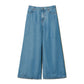 Jeans ampi Girl Chambray