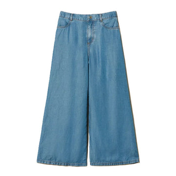 Jeans ampi Girl Chambray