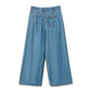 Jeans ampi Girl Chambray