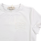 T-shirt Girl con logo ricamato