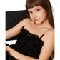 Top Bambina in tulle con volant
