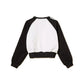 Felpa Bambina color block con righe