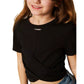 T-shirt Bambina con fiocco