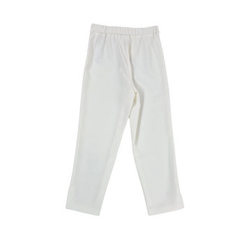 Pantalone bambina ampio in crèpe