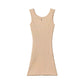 Abito Girl corto in maglia a costine