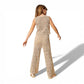 Completo Girl in pizzo con logo ricamato