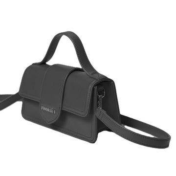 Borsa Bimba a tracolla con patta e logo