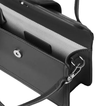 Borsa Bimba a tracolla con patta e logo