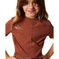 T-shirt Bambina con fiocco
