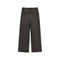 Jeans Bambina nero cropped cinque tasche