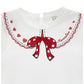 Maglia t-shirt Bimba con colletto fiocco