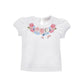 T-shirt Bambina jersey Floreale