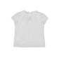 T-shirt Bambina con Fiocco e Fiore
