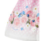 Gonna Bambina a quadretti bouquet