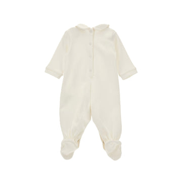 Tutina neonata Teddy interlock cotone