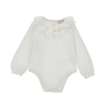 Body Bimba camicia in cotone con rouches