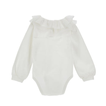 Body Bimba camicia in cotone con rouches