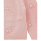 Cardigan Bimba fiocchini cotone e lana