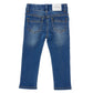 Jeans Bimba con fiocchini in strass